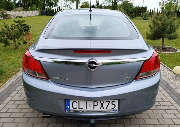 Opel Insignia cena 17500 przebieg: 282000, rok produkcji 2009 z Świnoujście małe 379